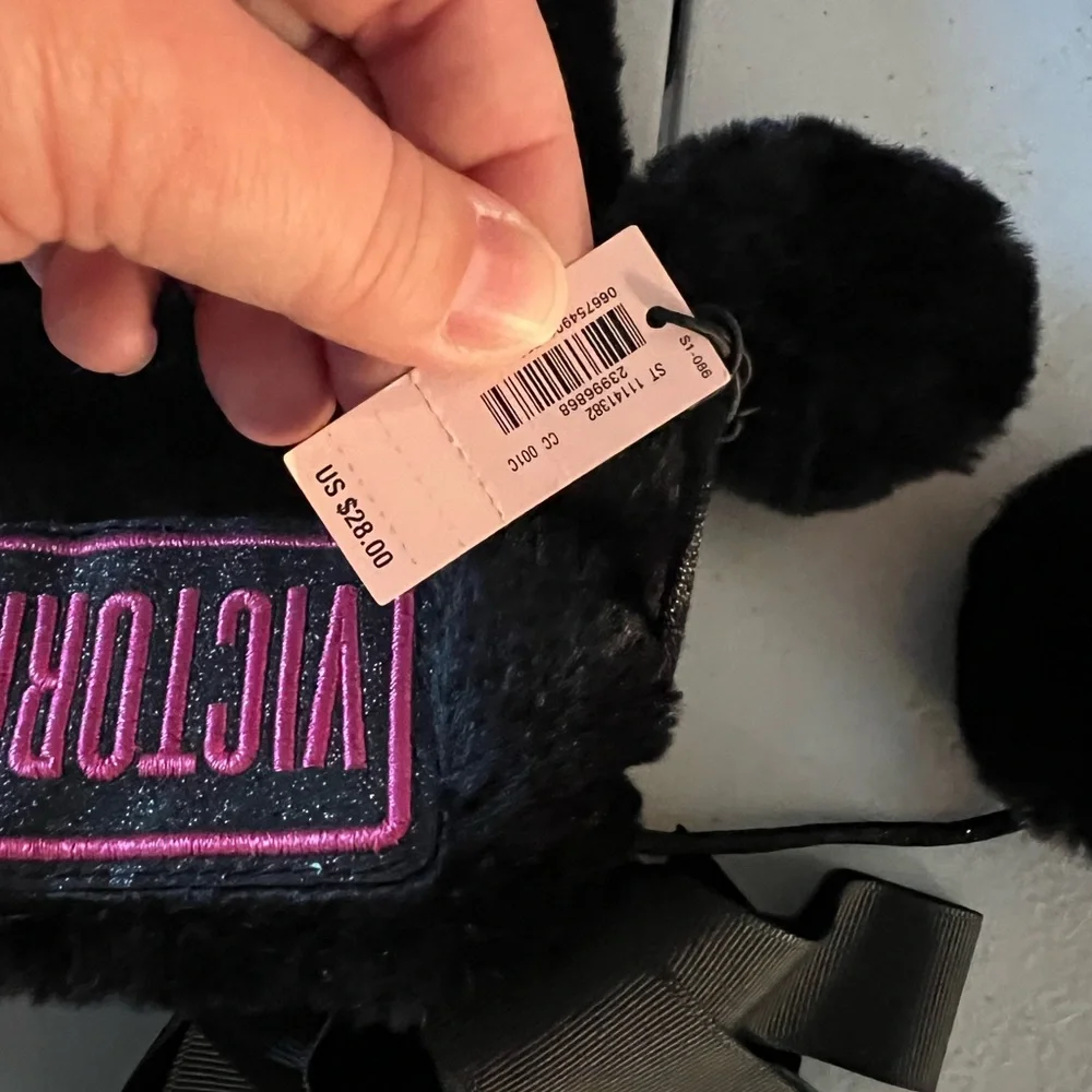 Victoria’s Secret black holiday Christmas stocking